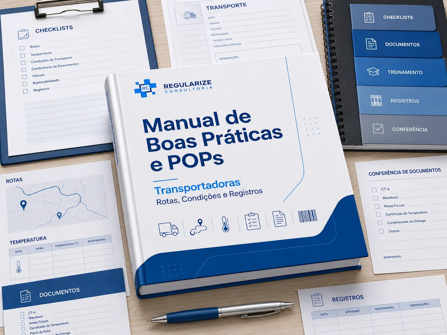 Manual de Boas Pr&aacute;ticas e POPs para Transportadoras